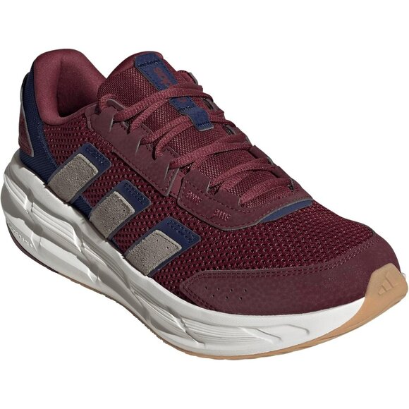 ⚡Adidas Men's Shadow Red/Putty Beige/Dark Blue Imported Rubber Fashion Sneaker - Picture 2 of 8